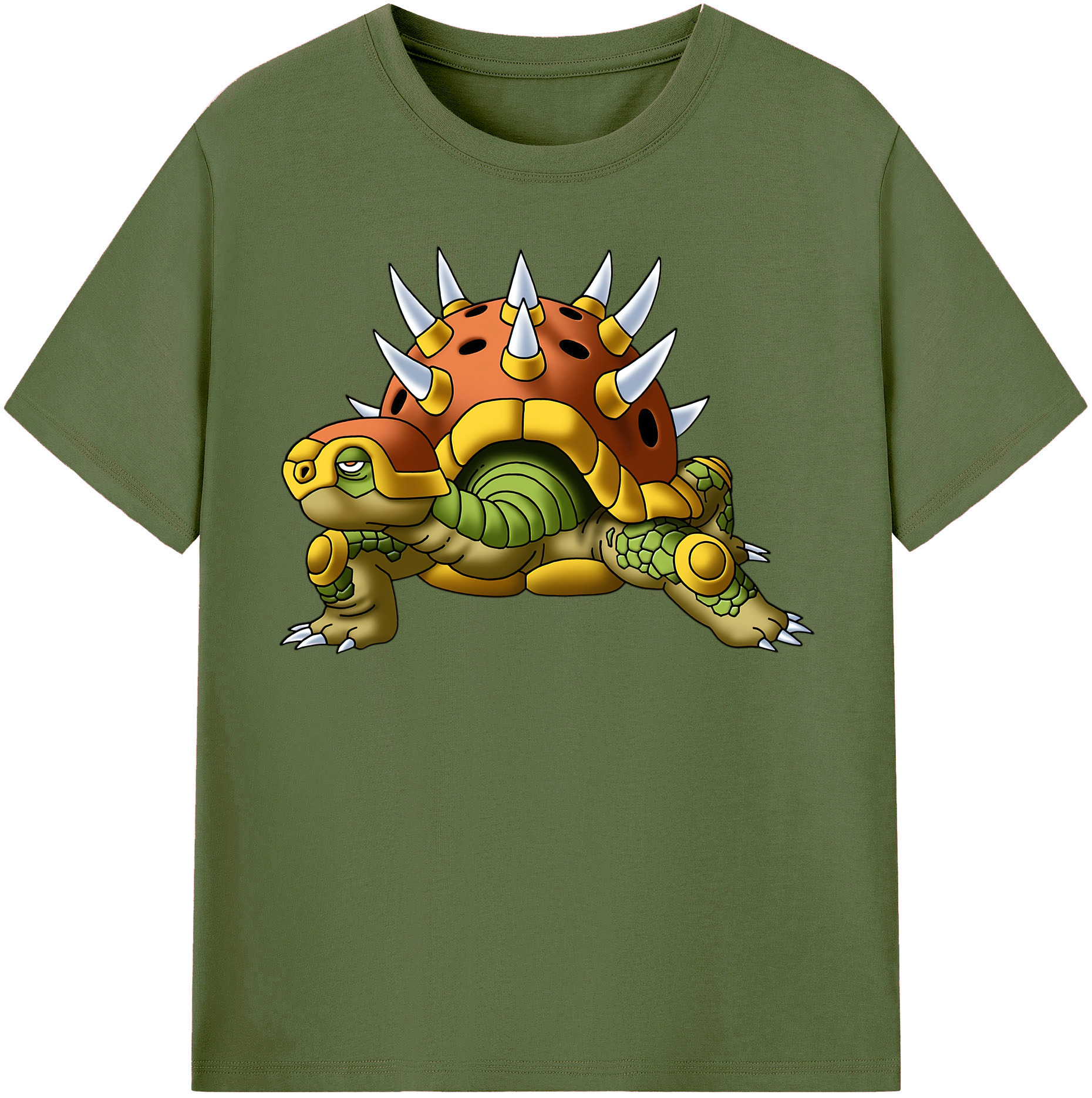 （画像用） ドラゴンクエスト Doragon Kuesuto Dragon Quest 綿100％半袖Tシャツ（フロントプリント）